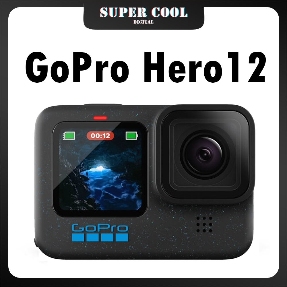 GoPro Hero 12 Black 5.3K60 + 4K120 27MP Action Camera Sport Camera ...