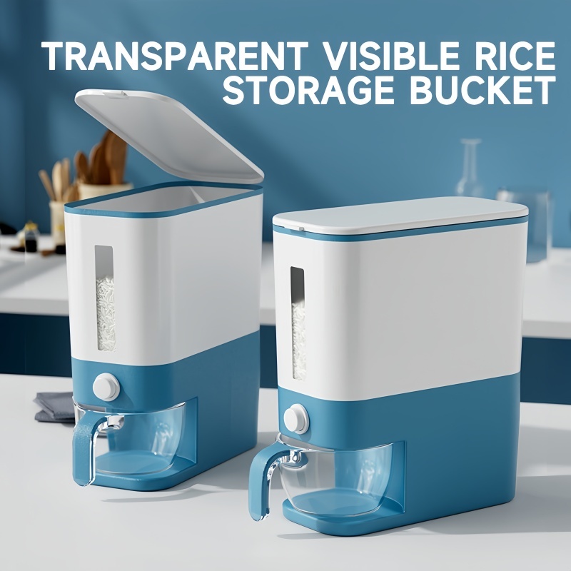 Rice Bucket,rice bucket dispenser,Rice Storage Box,rice storage,rice ...