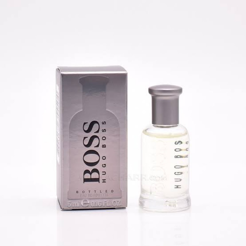 Mini Bottle 5ml Boss Bottled Hugo Boss Eau de Toilette Small Perfume Shopee Philippines