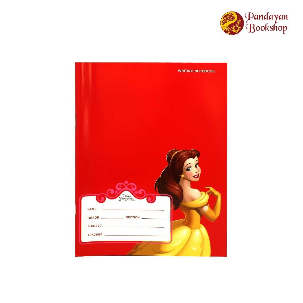 Orions Disney Princess Color Coding Writing Notebook with Cover 80 ...