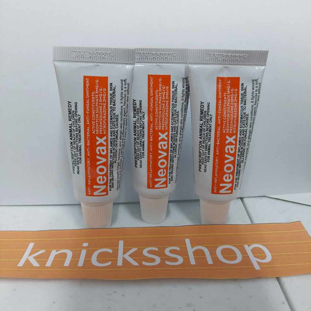 NEOVAX Ointment for Dogs & Cats 20g | Shopee Philippines