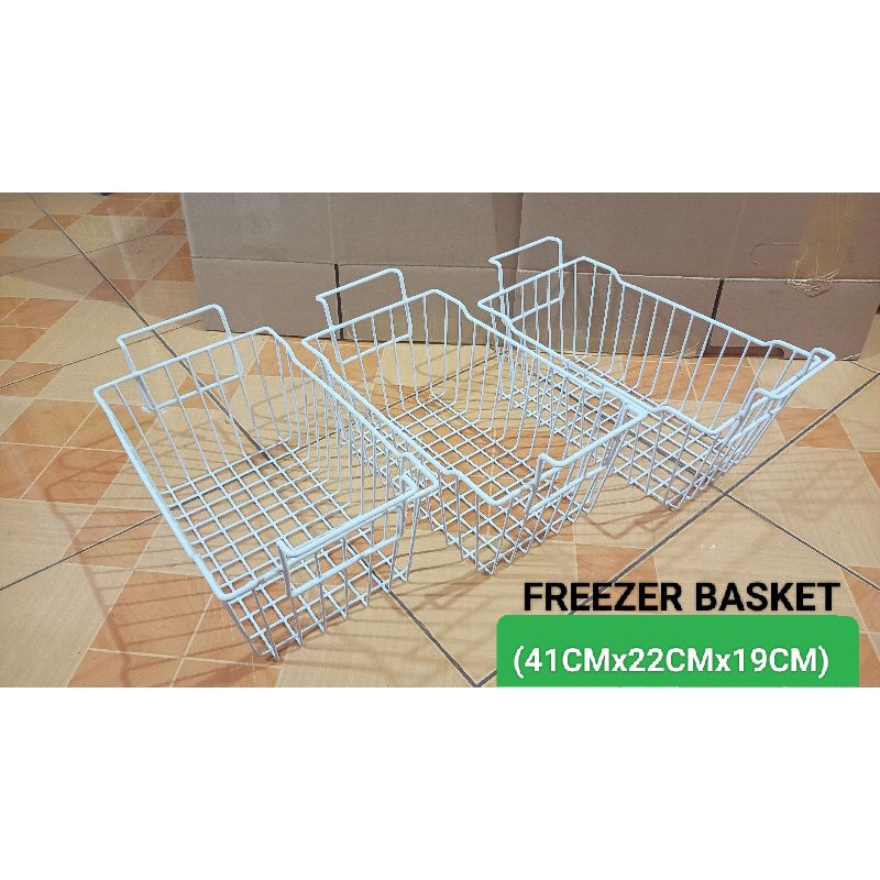 (41CMx22CMx19CM) Freezer Basket Chest Freezer Baskets Kitchen Racks ...