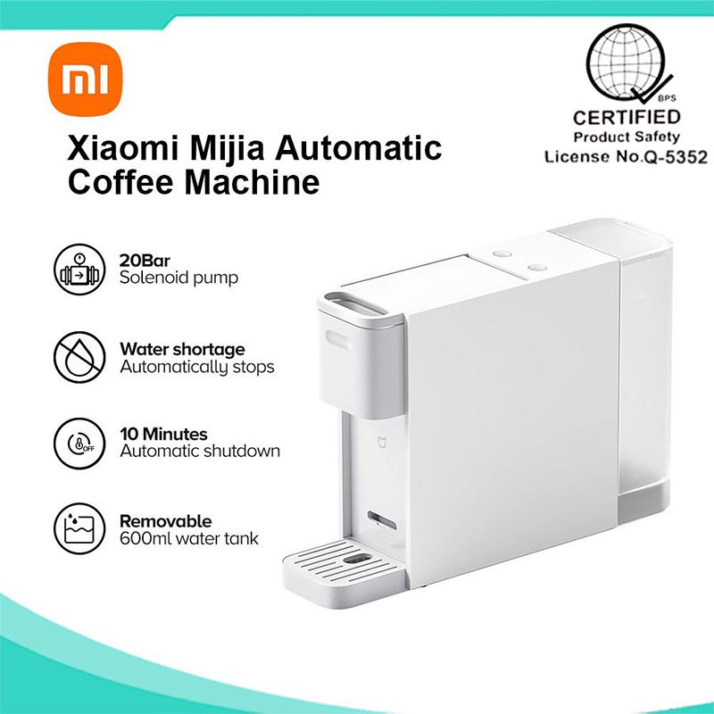 Xiaomi Mijia S1301 Automatic Coffee Machine 600ml water tank Automatic ...