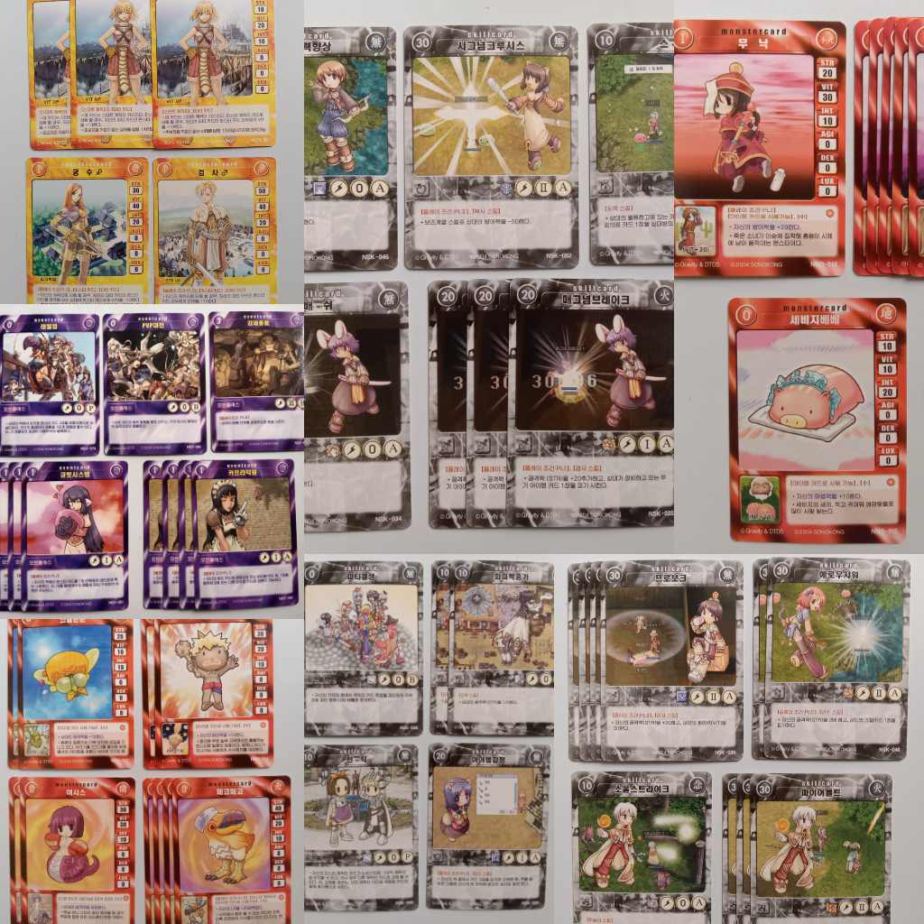 Ragnarok Online Official Cards from Korea | Shopee Philippines