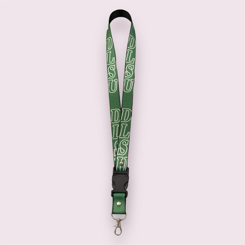 DLSU LANYARD WITH FREE CARD HOLDER - DE LA SALLE UNIVERSITY ID LACE ...