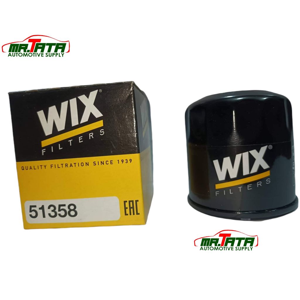 WIX 51358 Oil Filter for Nissan Gasoline Engines - Almera , Sentra ...