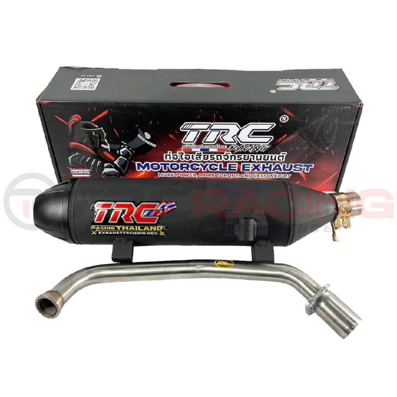 TRC RACING POWER PIPE YAMAHA MIO SPORTY MUFFLER EXHAUST WITH REMOVABLE ...