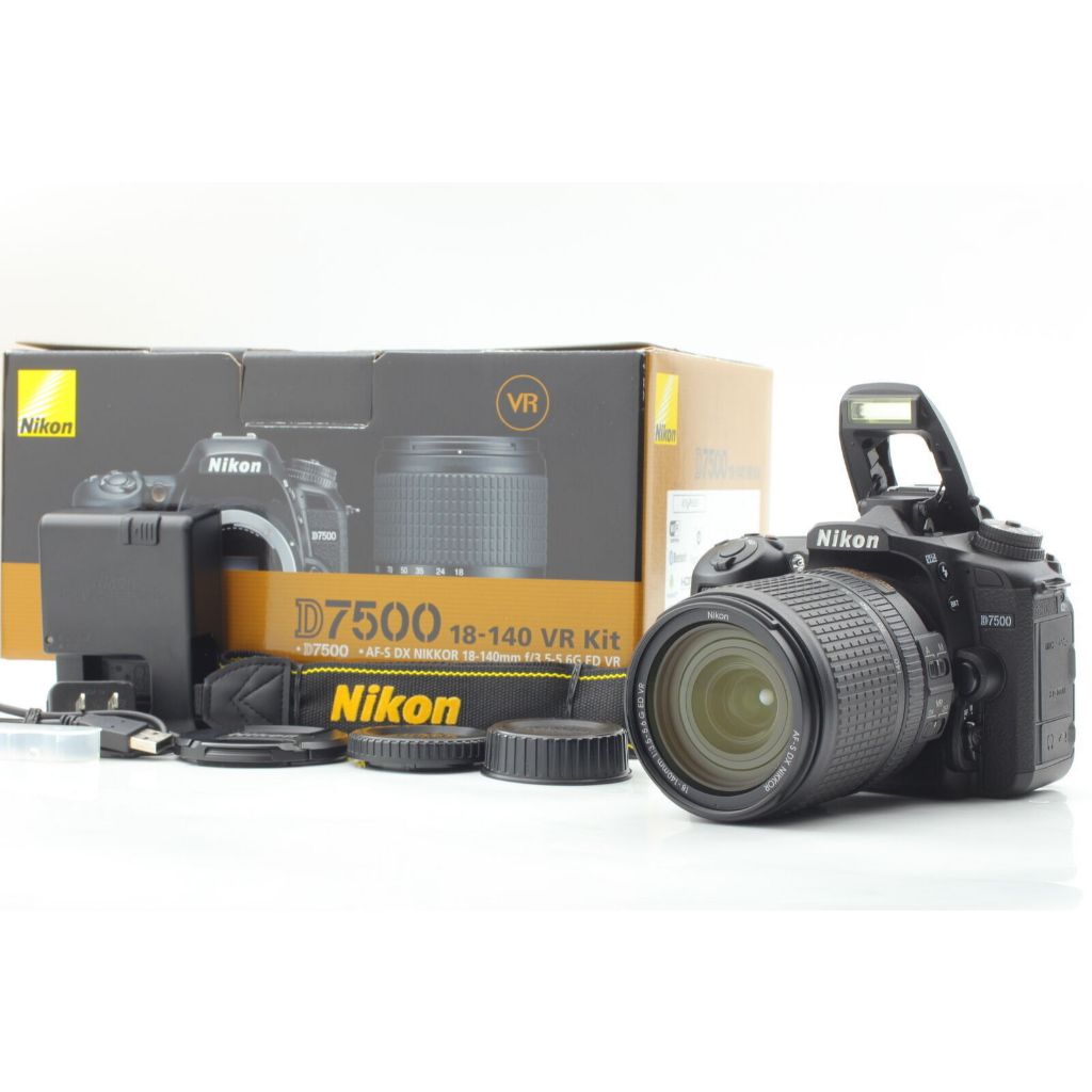 Nikon D7500 18-140mm VR Kit D7500 + AF-S DX 18-140mm f/3.5-5.6