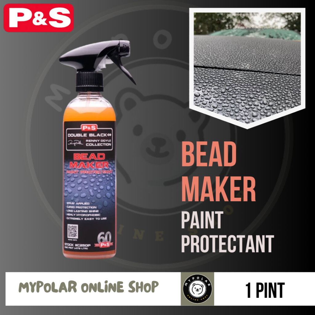 P&S Detail Products BEAD MAKER Paint Protectant - Pint (0.473 Liters ...