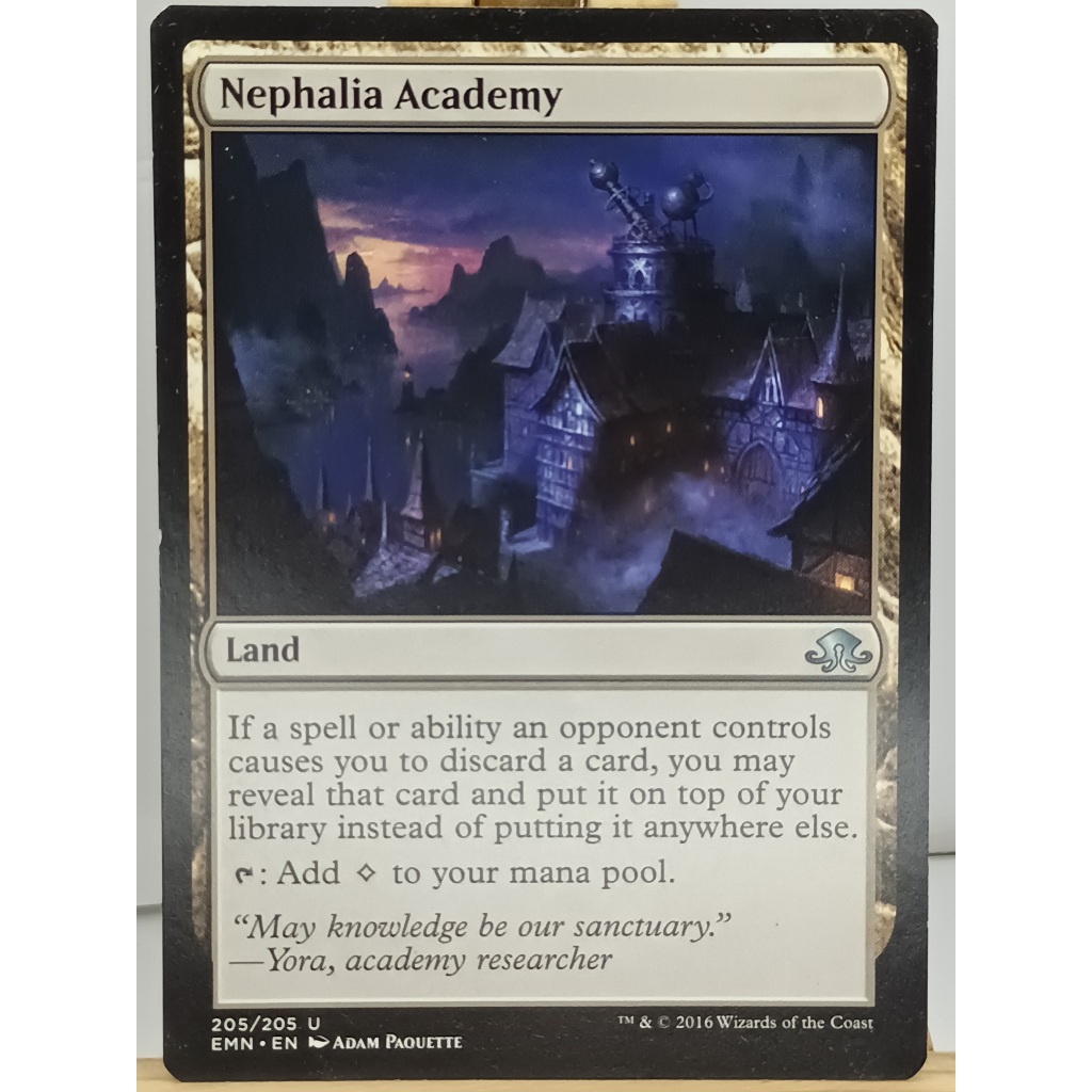 Nephalia Academy ( Eldrich Moon - EMN ) Magic the Gathering | Shopee ...