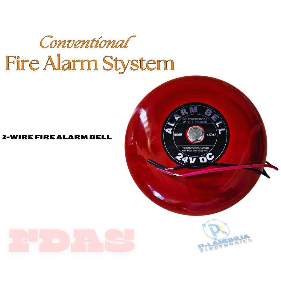 Conventional Fire Alarm System 2-Wire Fire Alarm Bell | Shopee Philippines