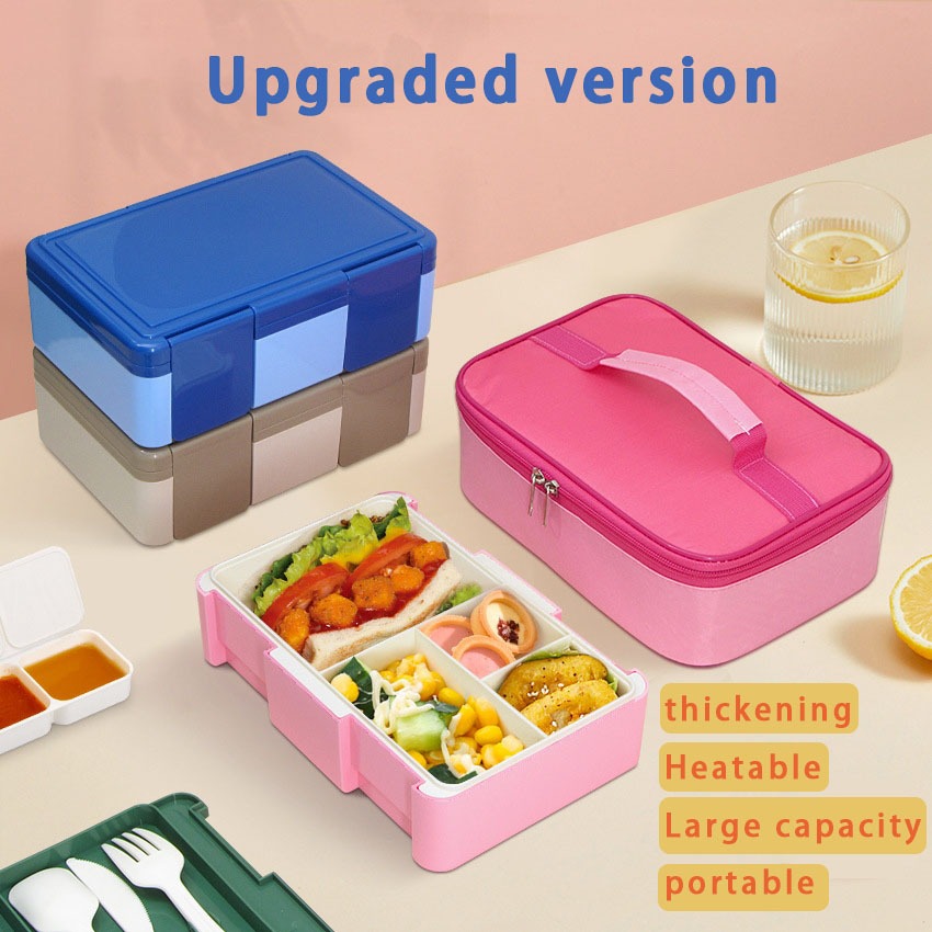 Oversized Lunch Boxs Insulated Bag Thickening Sealed Leakproof Thermal ...