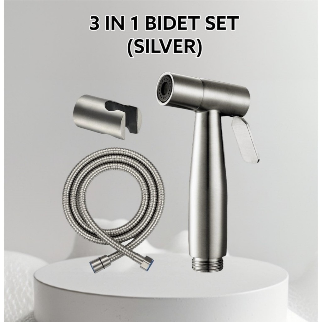 MH Toilet Bidet Sprayer Stainless Steel Bidet Set Shower Sprayer Washer ...