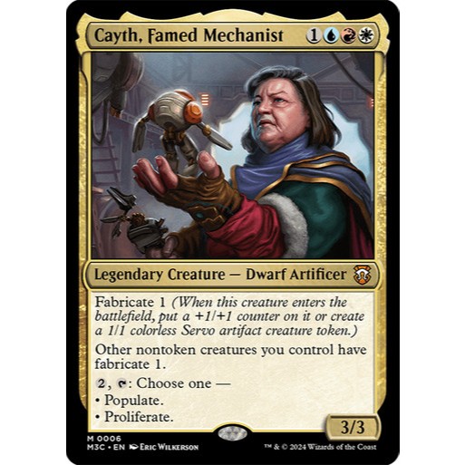 Cayth, Famed Mechanist - Modern Horizons 3 (Commander) | Shopee Philippines