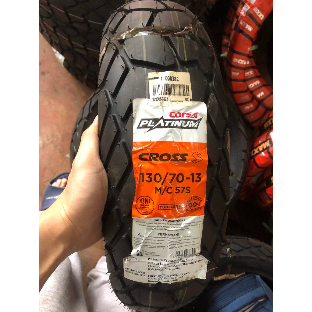 Corsa 130/70-13 Tubeless PLATINUM DUAL SPORT for ADV Rear Tires Corsa ...