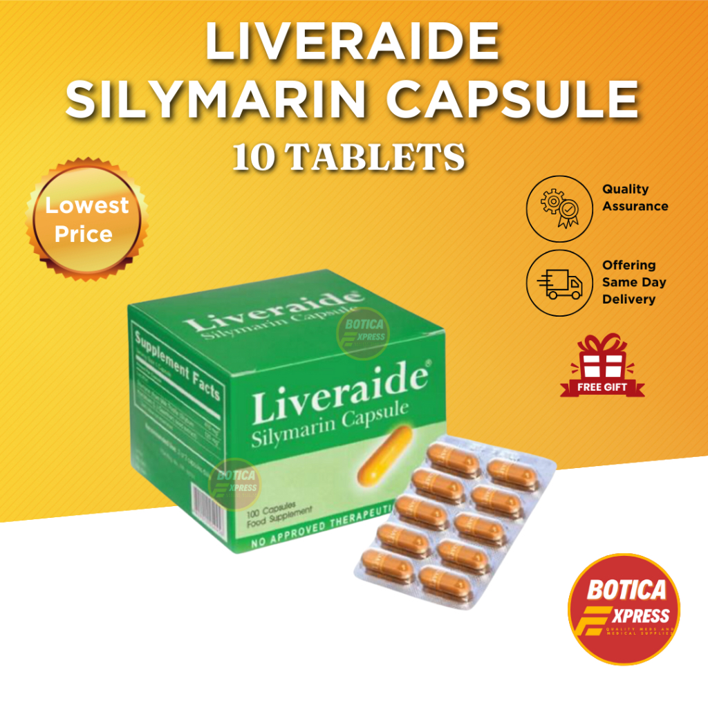 Liveraide Capsule 10 Pieces Shopee Philippines