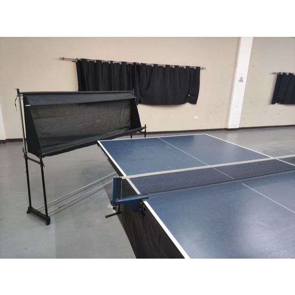 Table Tennis Practice Net & Ball Catcher - Large Side Nets For Multi-Ball Training & Robot Serves