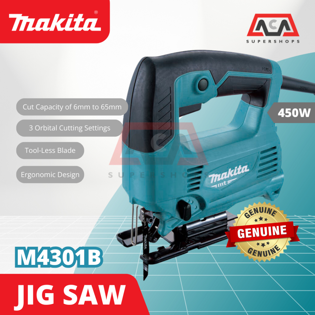 MAKITA M4301B Orbital Action Jigsaw Machine 450W | Shopee Philippines
