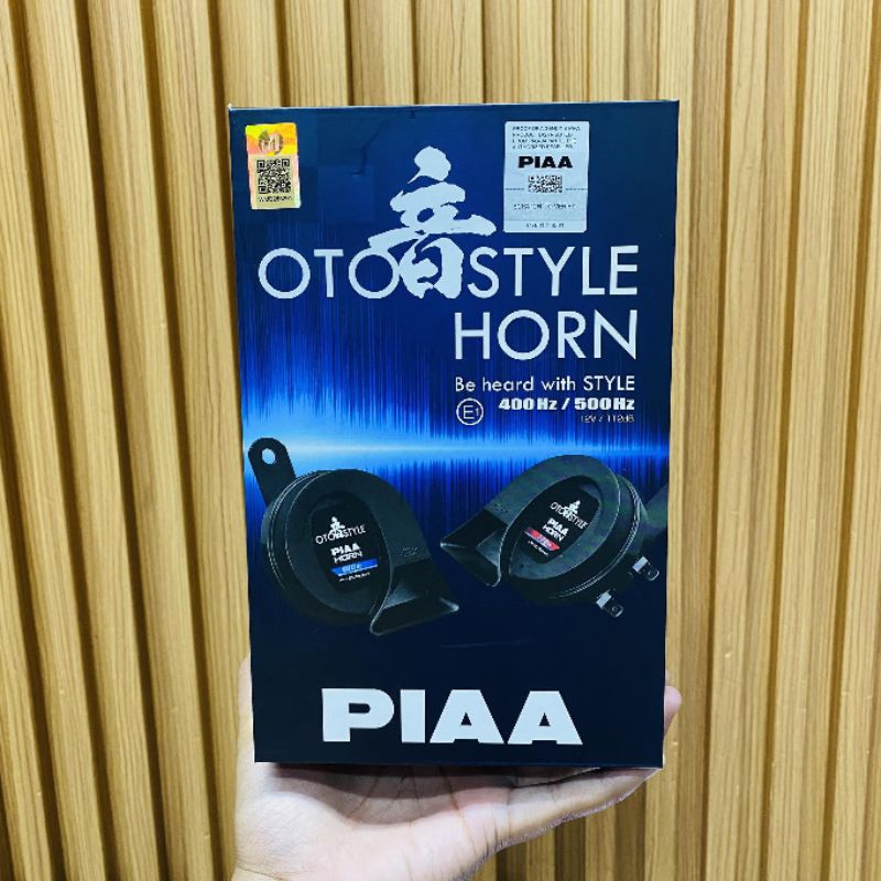 PIAA OTO STYLE HORN / BUSINA with HOLOGRAM STICKER 400Hz / 500Hz ...