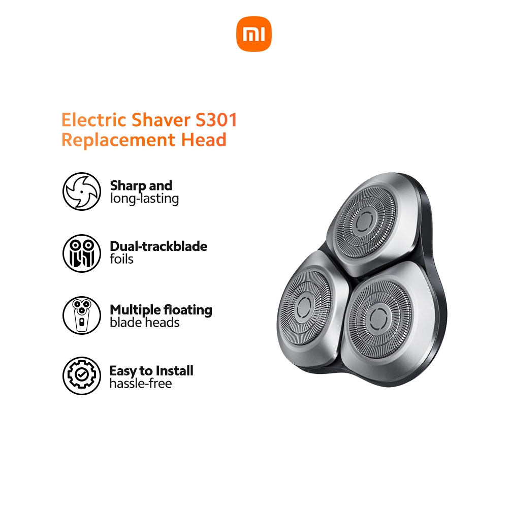 Xiaomi Electric Shaver S301 Replacement Head | Shopee Philippines