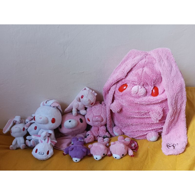 Gloomy Bear and Gloomy Bunny Plushies and Charms | Shopee Philippines