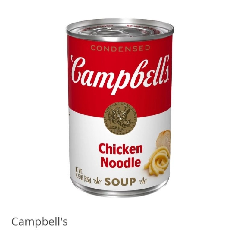 Campbells Chicken Noodle Soup 305g Shopee Philippines 6630