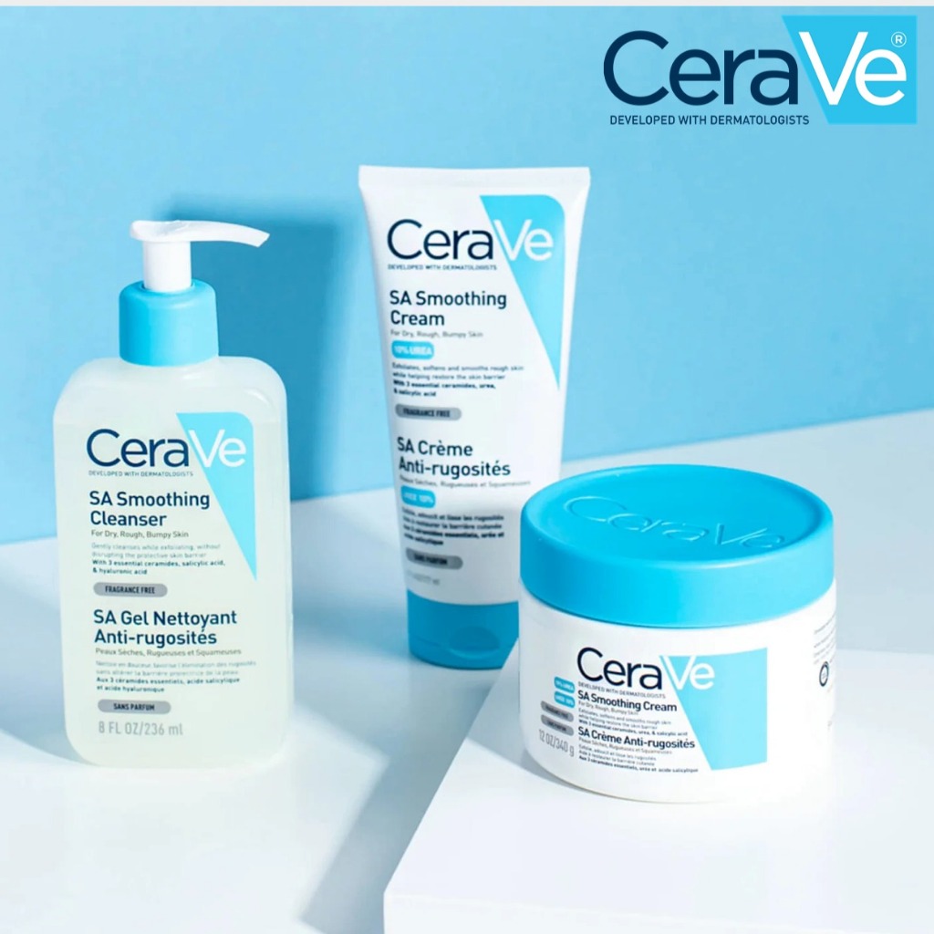CeraVe SA Salicylic Acid Cleanser & Cream Pimple Remover Gentle