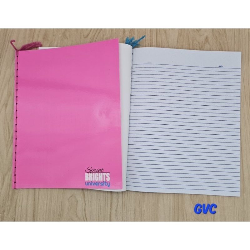 Sprint Brights University Notebook with Yarn ( Big Notebook), Plain ...