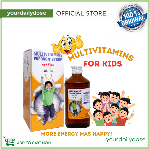 Enervon Multivitamins Syrup 120ML / 250ML / 500ML Shopee Philippines