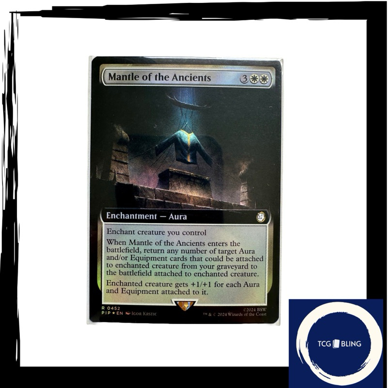 Mantle of the Ancients MTG - Universes Beyond: Fallout (Extended Art ...