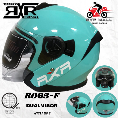 Visor Helmet Tinted Visor Rxr Helmet Half Face With Box With BPS