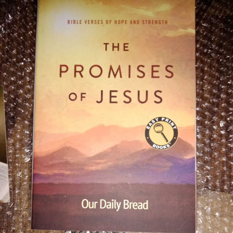 OUR DAILY BREAD : THE PROMISES OF JESUS DEVOTIONAL | Shopee Philippines