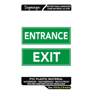 Shop entrance signage for Sale on Shopee Philippines