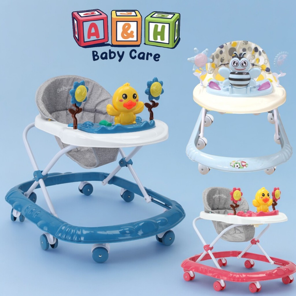 Baby Walker with music and Adjustable Height model 809M Shopee Philippines