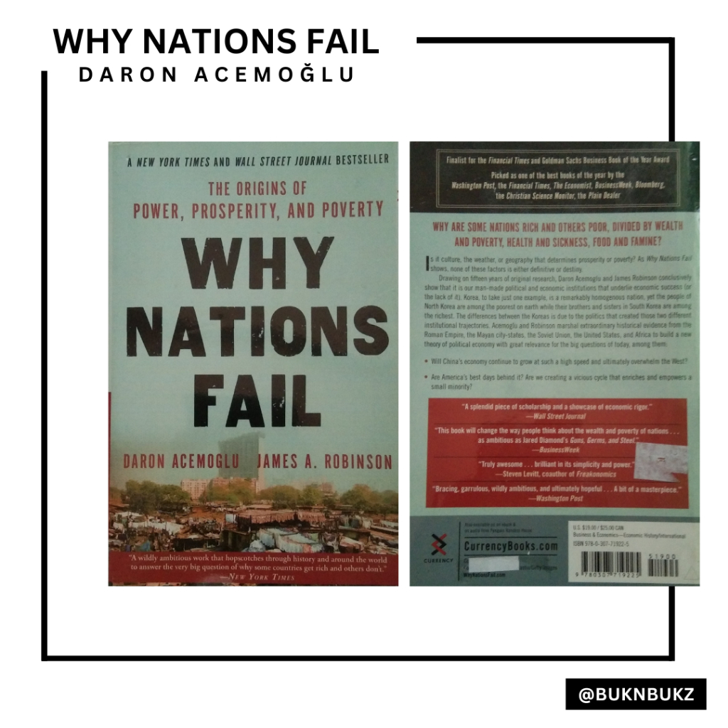 Why Nations Fail: The Origins of Power, Prosperity, and Poverty by ...