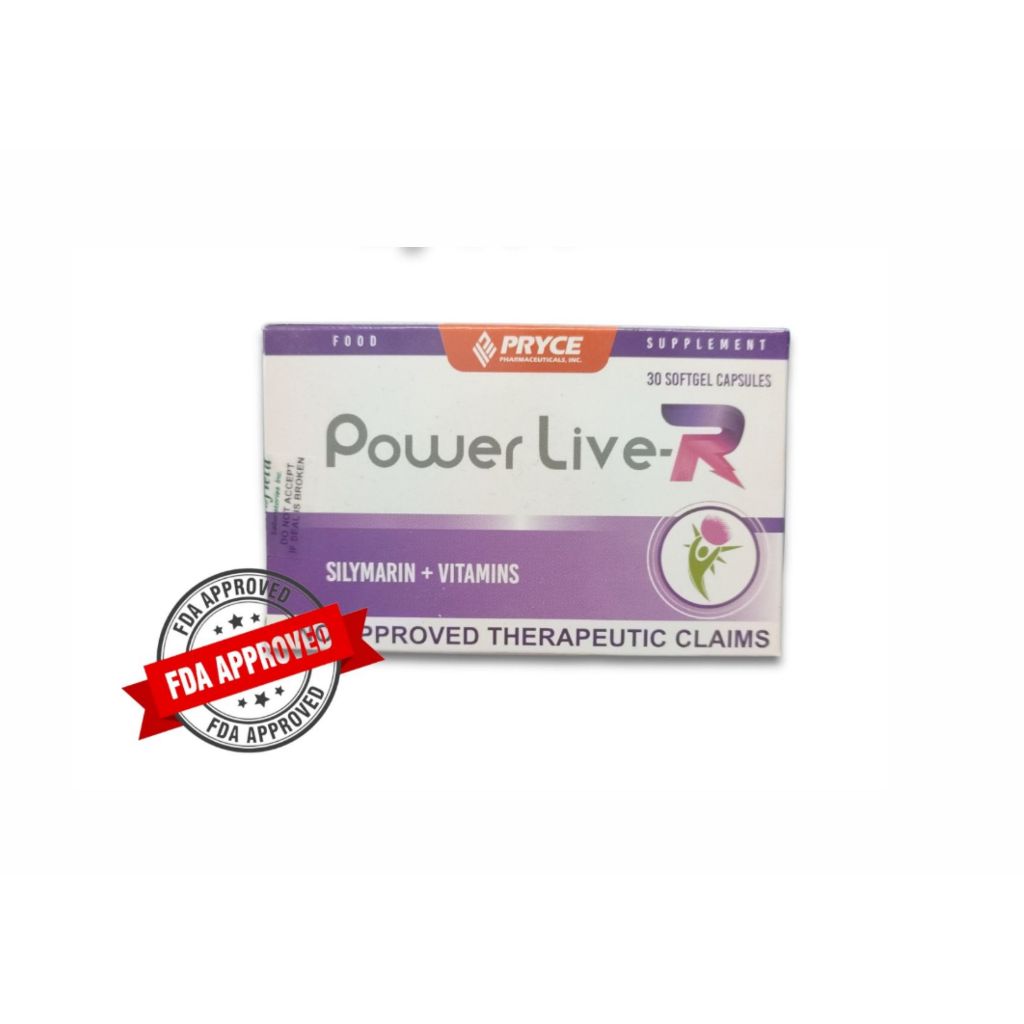 POWER LIVER (Silymarin + Vitamins) 30 soft-gel capsules | Shopee ...