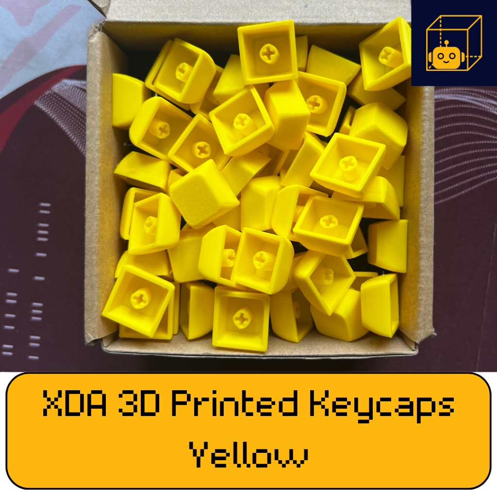 PixelBlock3D Blank Keycap Keycaps - FDM 3D Printed Different Colors XDA ...