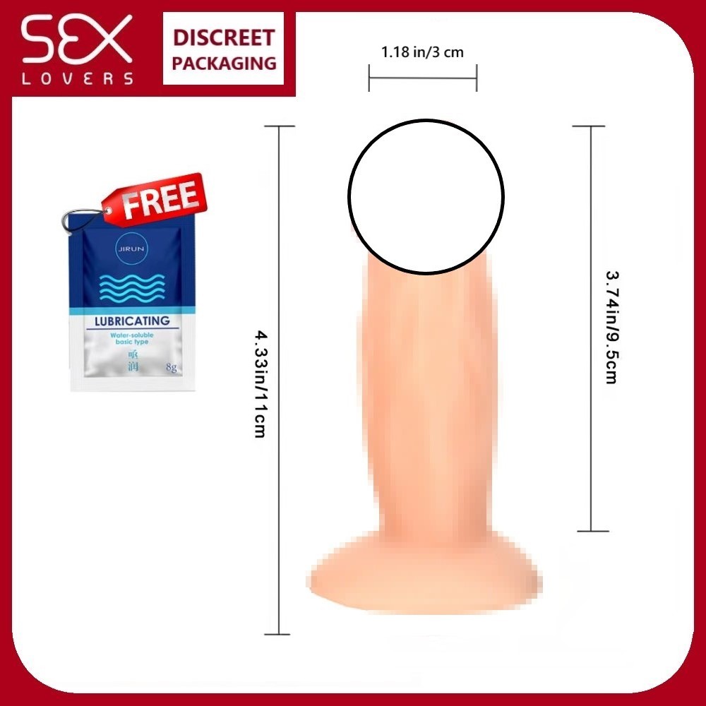 Discreet shipping 4.5 Inch Flexible dildo with suction cup adult sex toys  for beginners women | Shopee Philippines