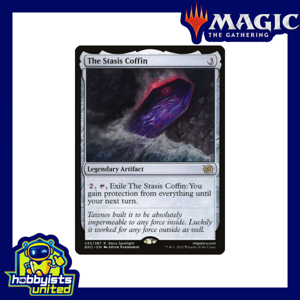 The Stasis Coffin - Magic: The Gathering (The Brothers' War) | Shopee ...