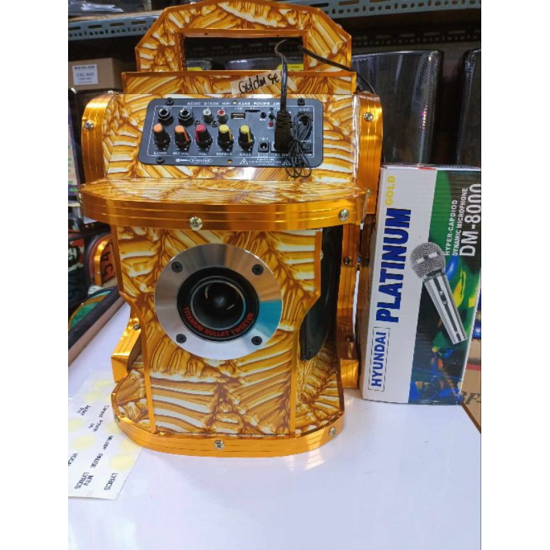 Handy VIDEOKE / Mini VIDEOKE machine Original speaker Crown | Shopee ...