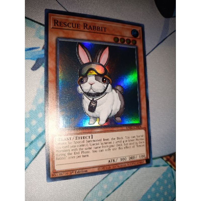 Rescue Rabbit (RA02-Super Rare) 1st Edition Yu-Gi-Oh! TCG | Shopee ...