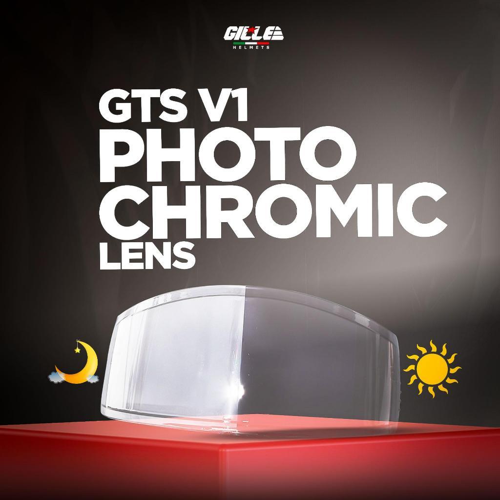 GILLE Helmet 135 GTS V1 Visor Photochromic Lens Accessories Visor Revo ...