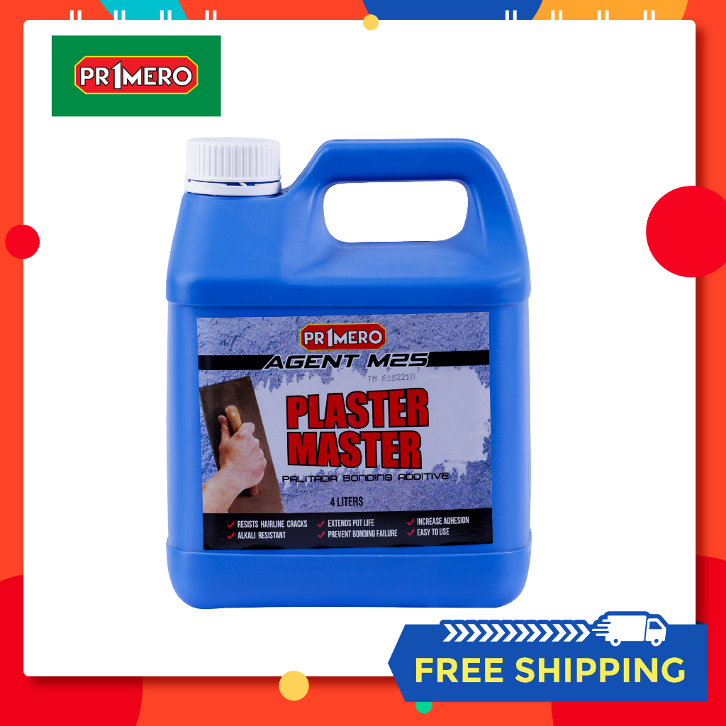 PRIMERO AGENT M25 PLASTER MASTER - 4L | Shopee Philippines