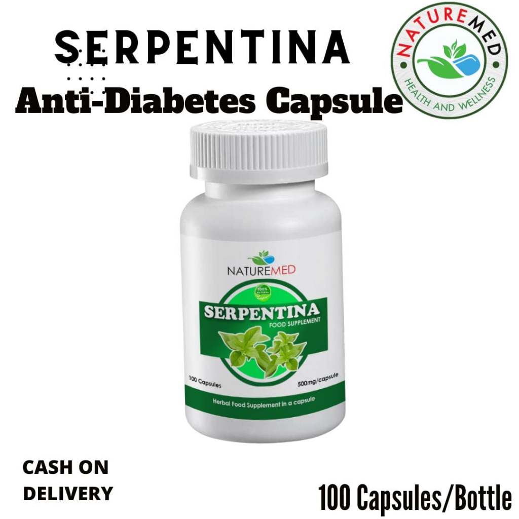 1 Bottle Naturemed Serpentina Capsule (lower the level of bad ...