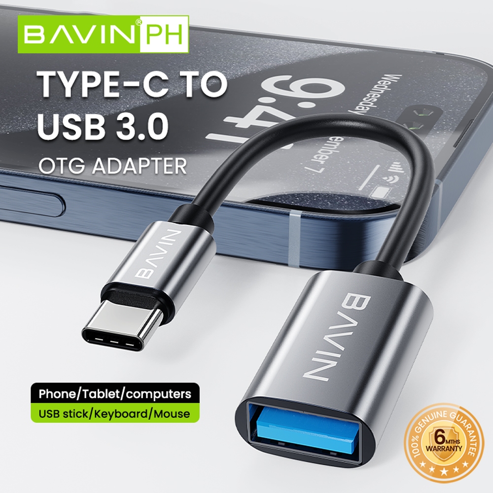 BAVIN O54 OTG USB-C to USB 3.0 Thunderbolt 3 Adapter to USB Female ...