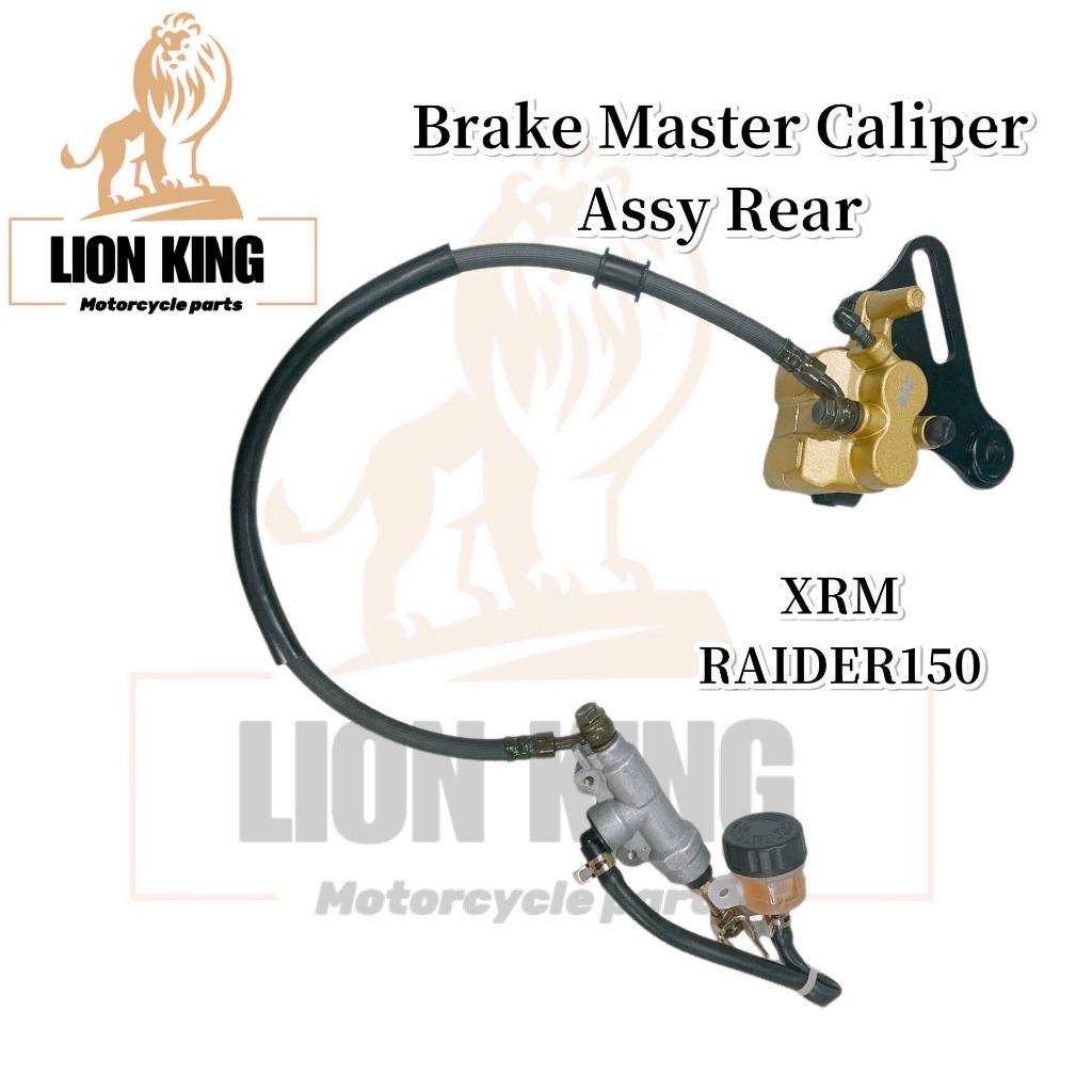 Motorcycle Brake Master Caliper Assy Rear Double Piston For Xrm ...