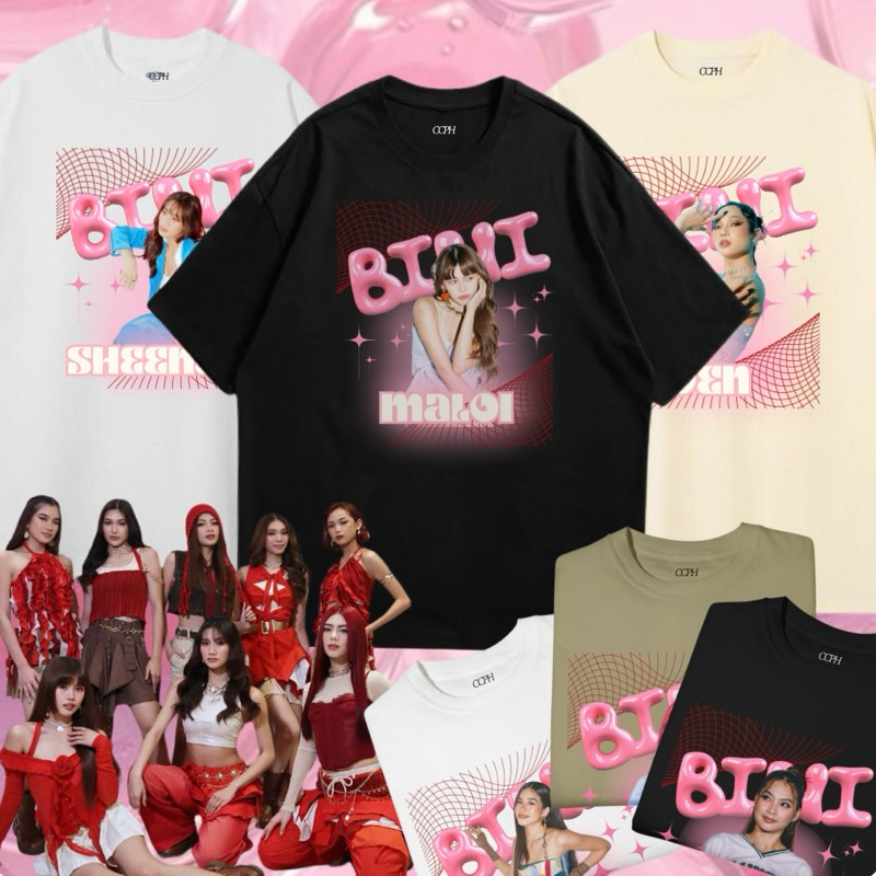 Bini Maloi Aiah Sheena Gwen y2k inspired tee | CCPH | Shopee Philippines