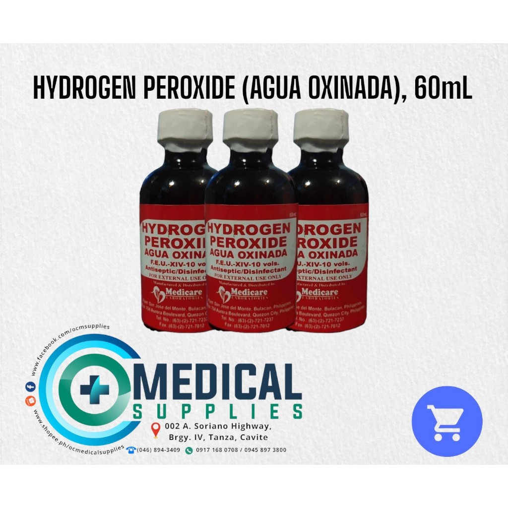 MEDICARE, Hydrogen Peroxide (Agua Oxinada) | Shopee Philippines