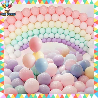 28 Pcs Rainbow Cake Toppers, Mini Balloons Toppers, Foam Ball