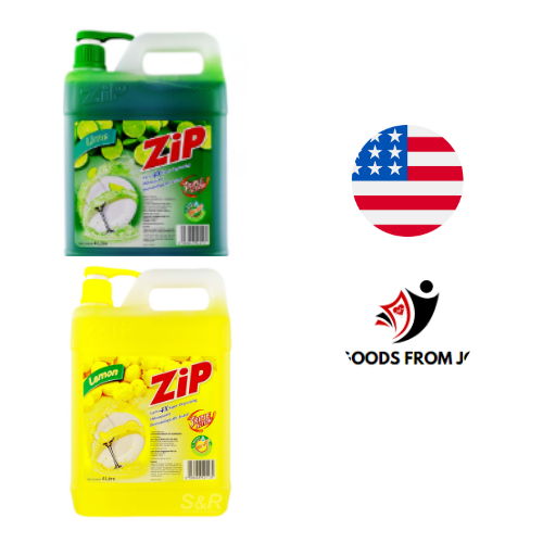 Zip Dishwashing Liquid Lime or Lemon 4L Shopee Philippines